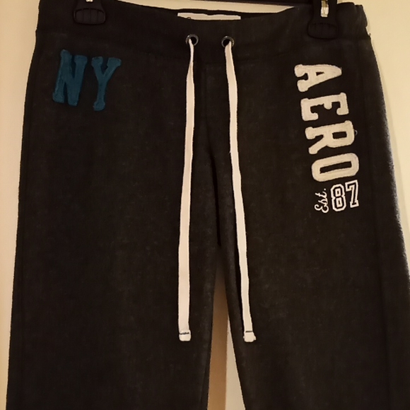 AEROPOSTALE Sweatpants. Small. Faded Gray. - Picture 2 of 10
